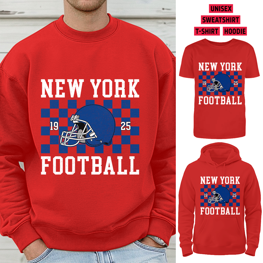 Vintage New York Football 1925 Helmet T-Shirt/Sweatshirt/Hoodie, Unisex T-Shirt/Sweatshirt/Hoodie