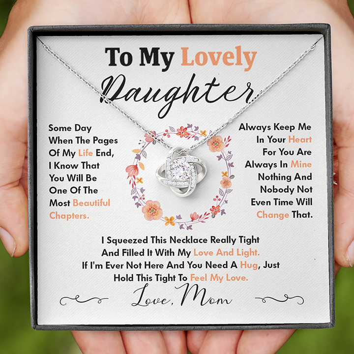 Gift for Daughter - Someday when pages of my life end