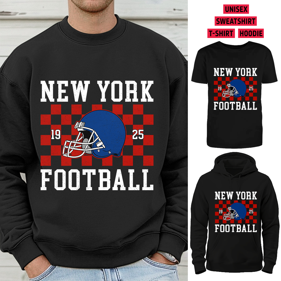Vintage New York Football 1925 Helmet T-Shirt/Sweatshirt/Hoodie, Unisex T-Shirt/Sweatshirt/Hoodie