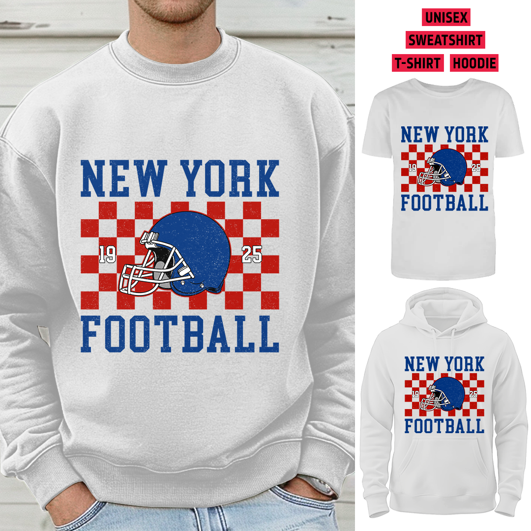 Vintage New York Football 1925 Helmet T-Shirt/Sweatshirt/Hoodie, Unisex T-Shirt/Sweatshirt/Hoodie